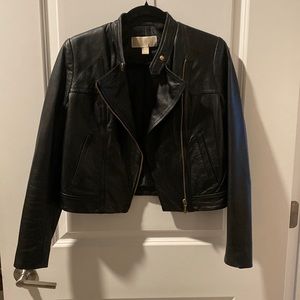 NEVER WORN LEATHER JACKET